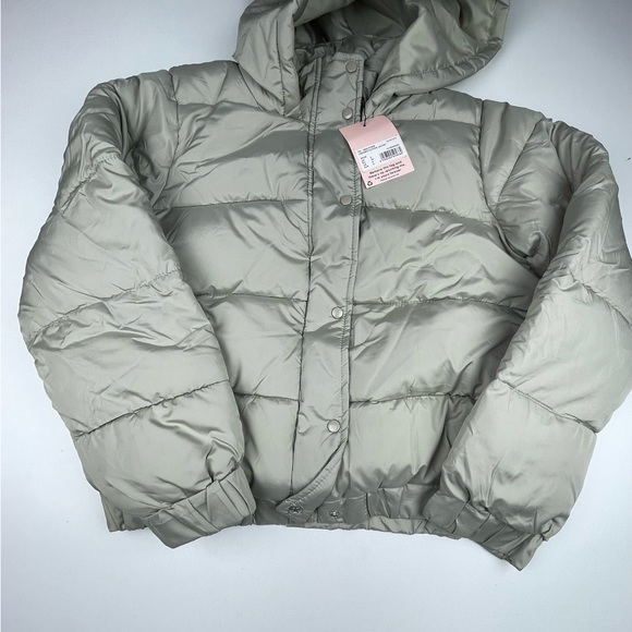 HOODED PUFFER JACKETSAGE - Picture 2 of 4